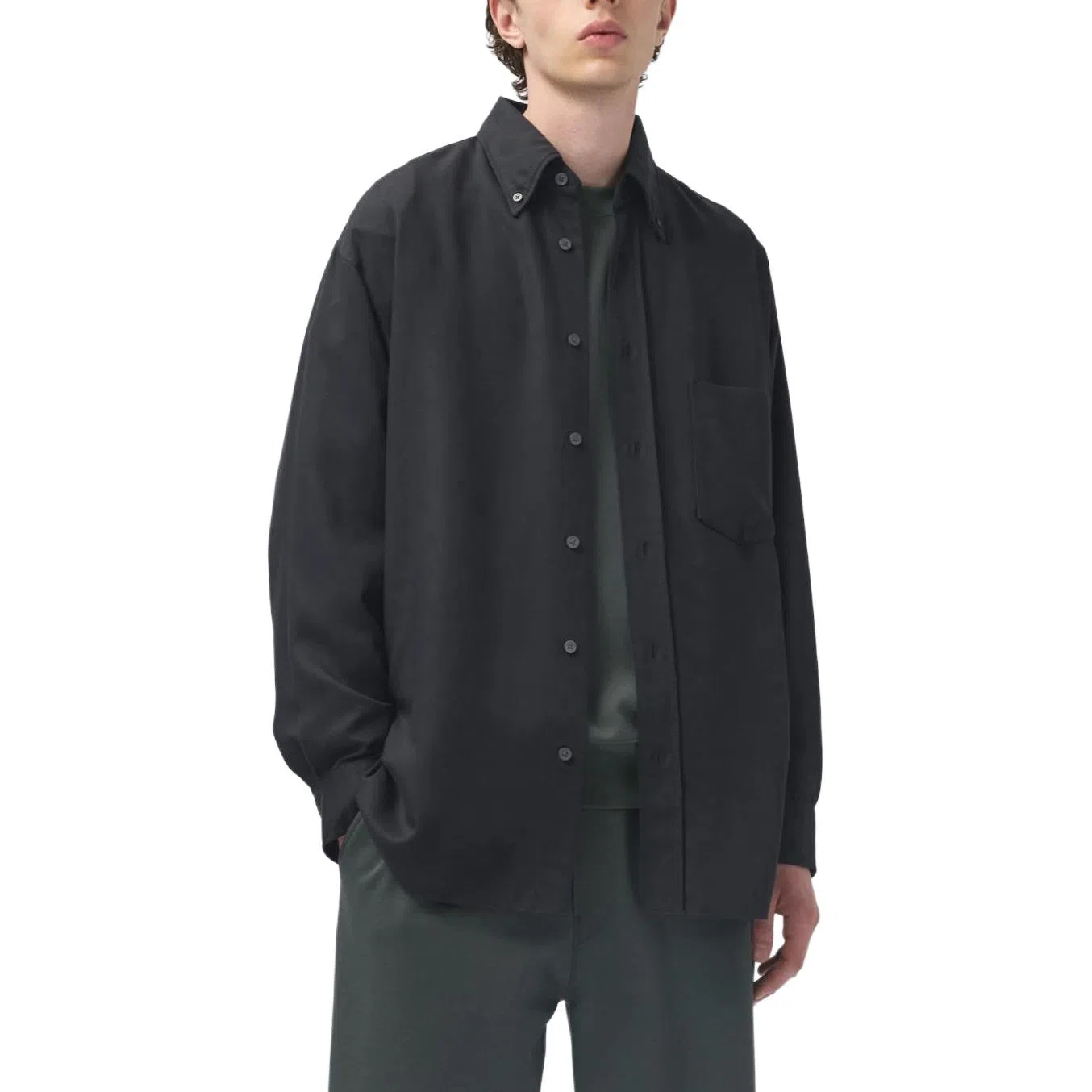 UNIQLO U Series Black Shirt