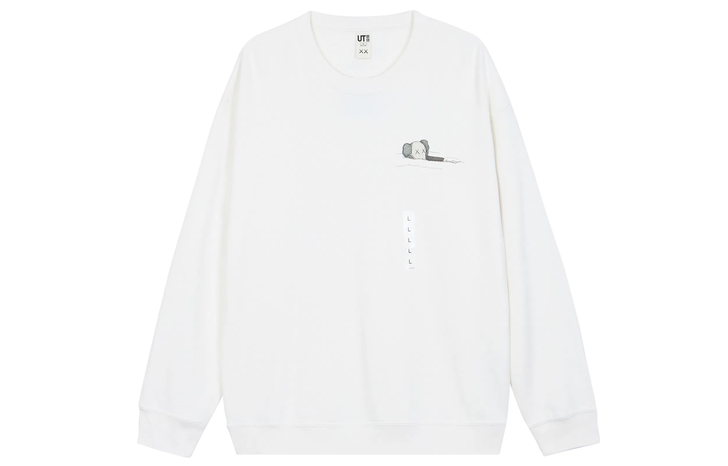 UNIQLO x Kaws SS23 Crewneck Sweater White