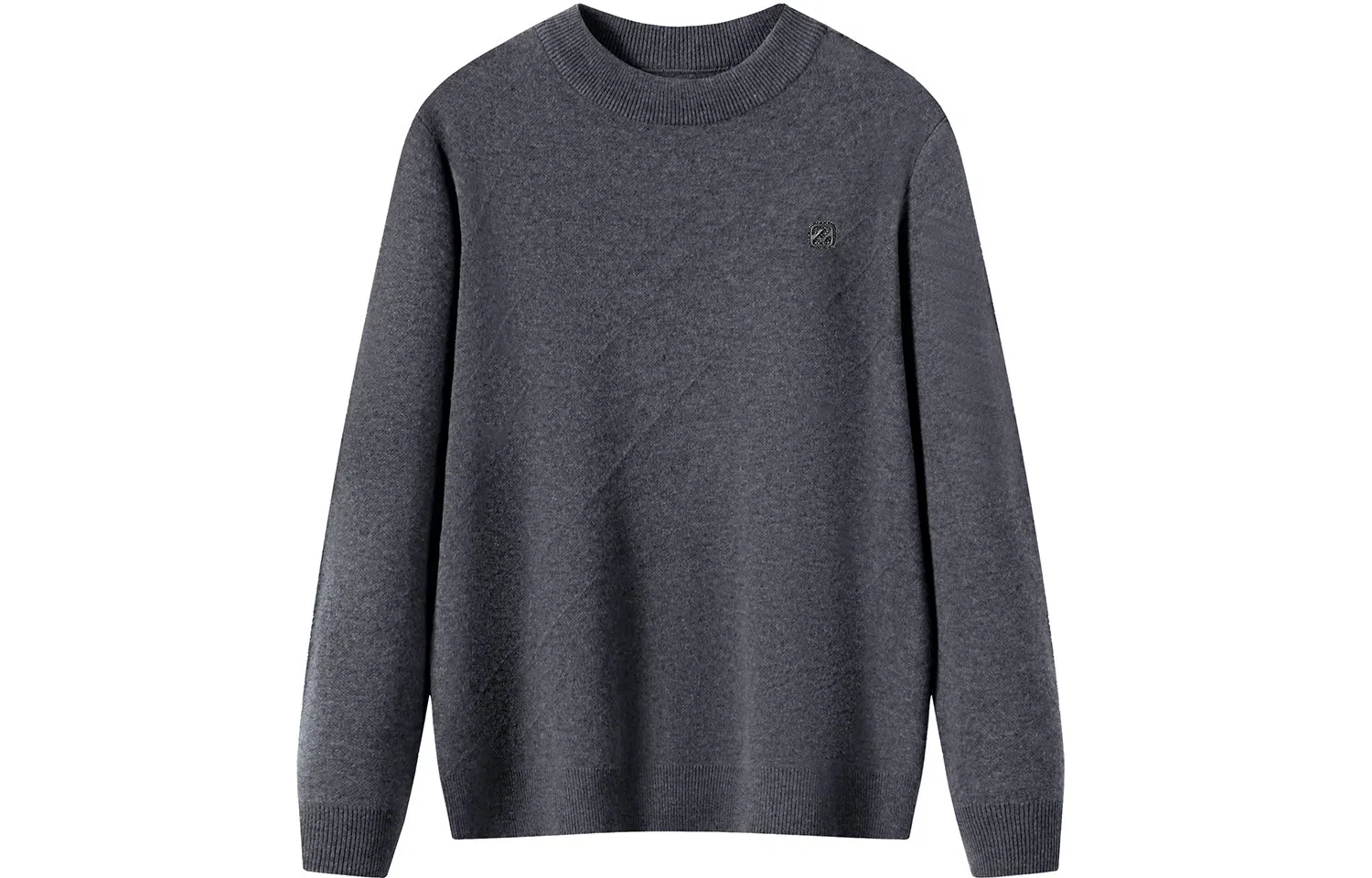 恒源祥 纯色保暖休闲针织毛衣 男款