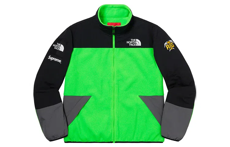 Supreme x The North Face RTG Fleece Jacket Green