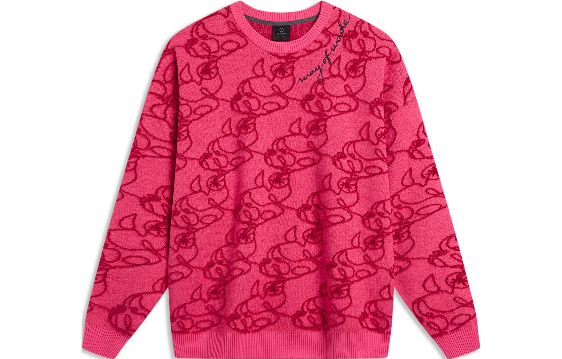 LiNing Printed Crewneck Sweater