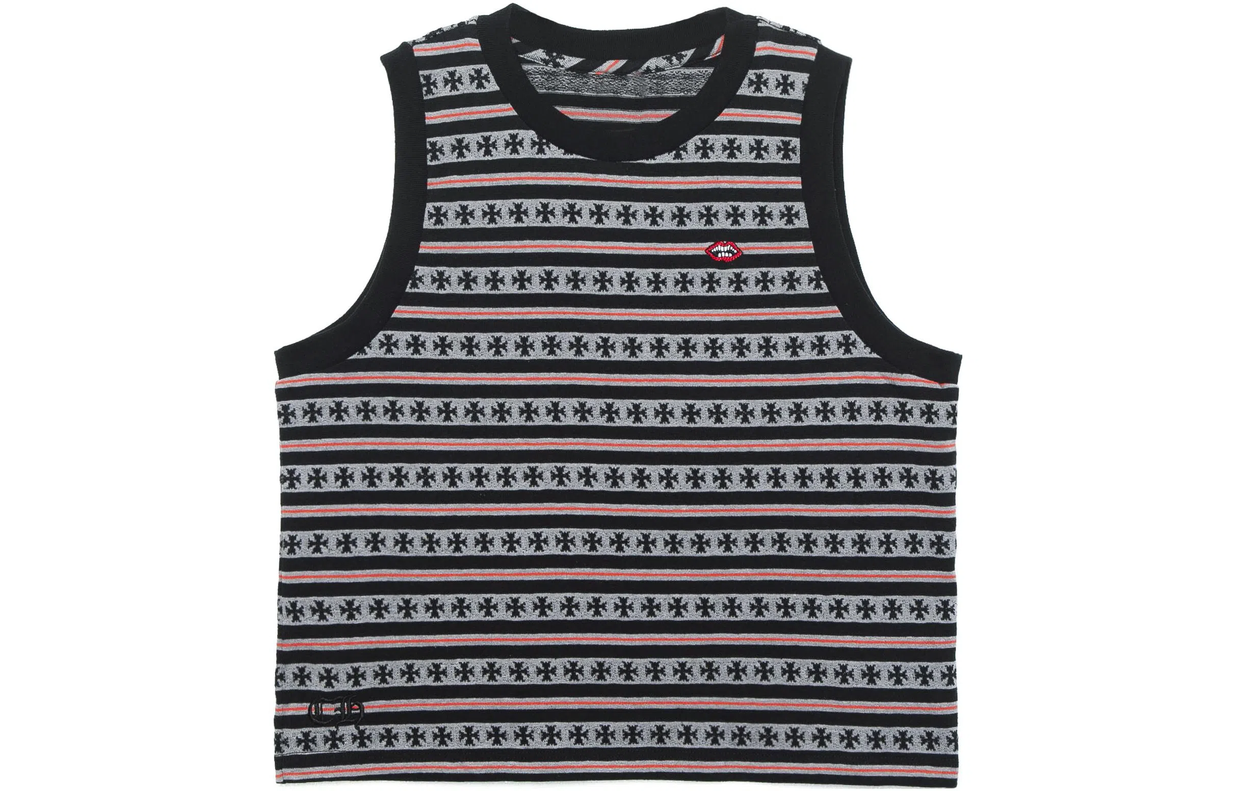 Chrome Hearts SS23 Black Striped Tank Top