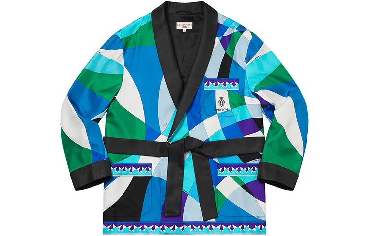 Supreme SS21 Week 16 x Emilio Pucci Silk Smoking Jacket