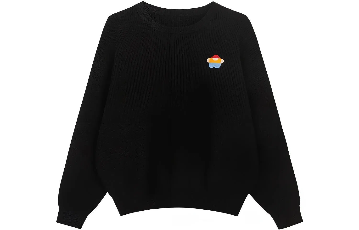 bosieagender Little Flower Crewneck Knit Sweater