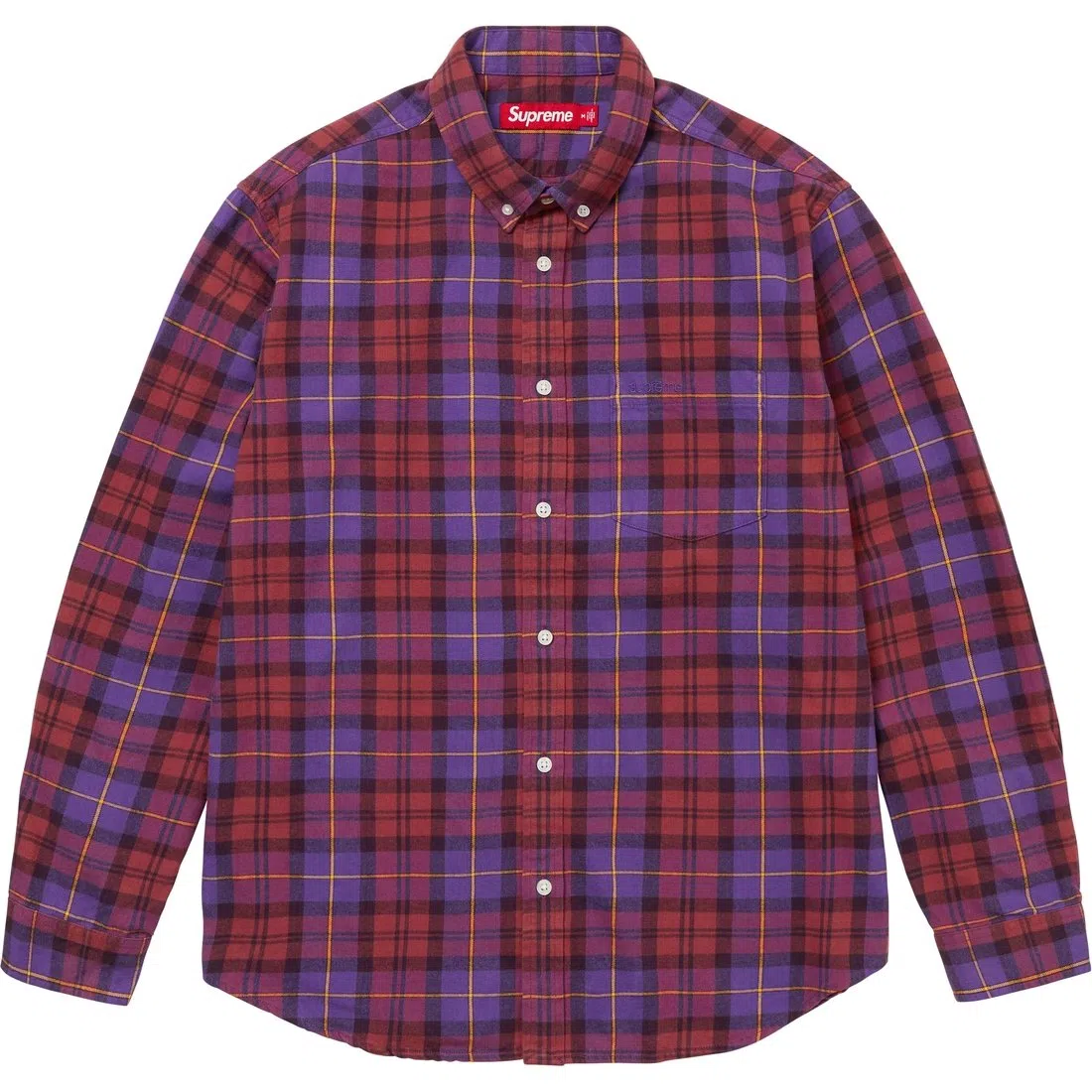Supreme FW24 WEEK5 Plaid Flannel Shirt