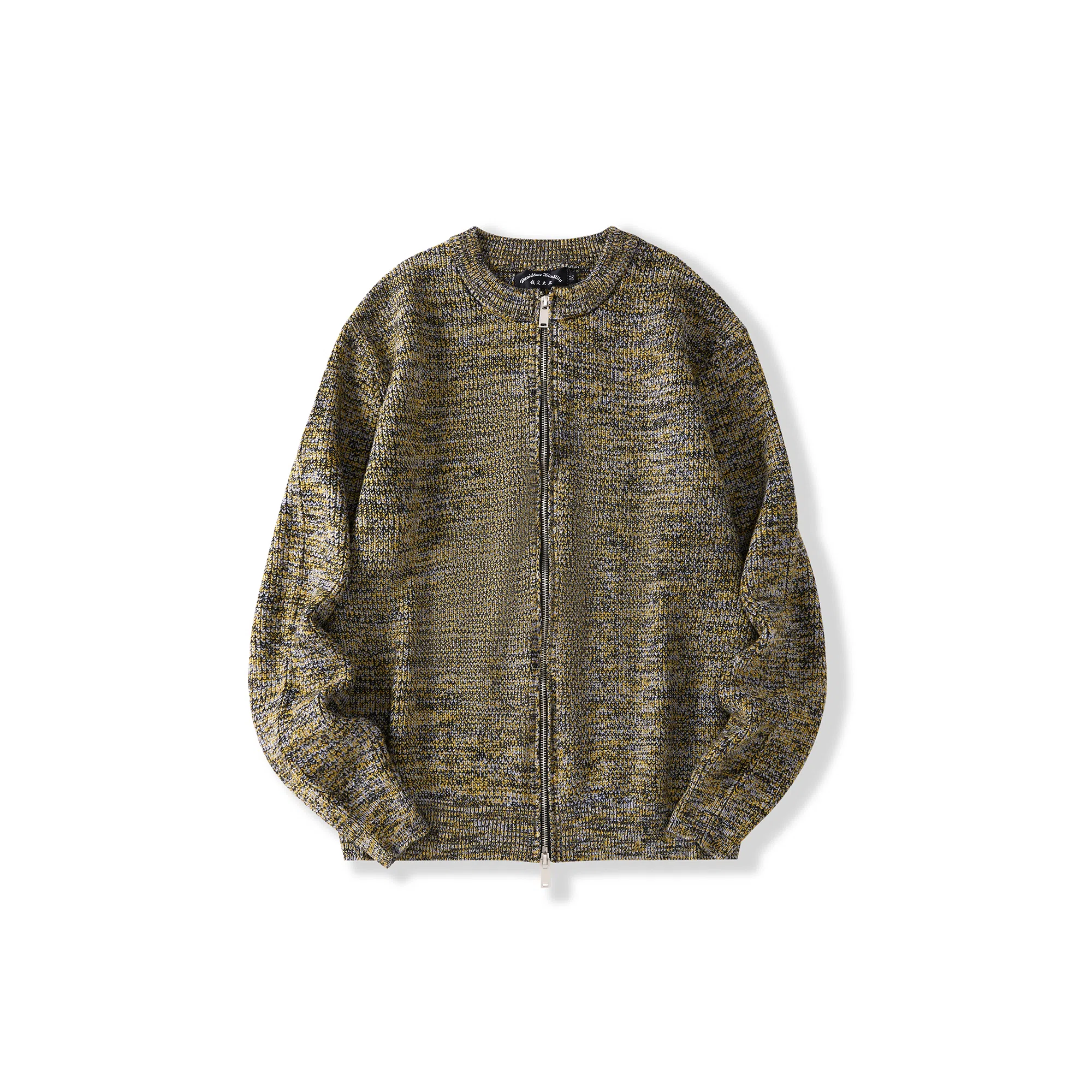 我是大卫 宽松慵懒纯色基础休闲长袖针织衫 男女同款