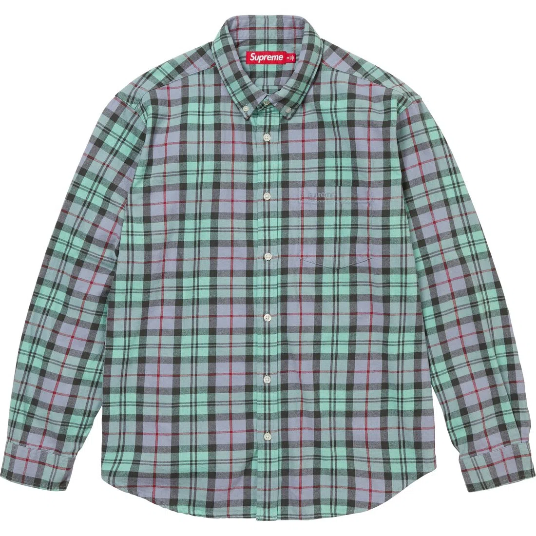 Supreme FW24 WEEK5 Plaid Flannel Shirt