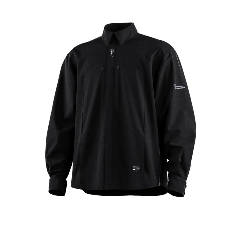 Monster Guardians Long Sleeve Shirt Black