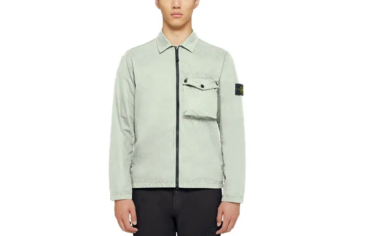 Stone Island SS21 Light Green Jacket