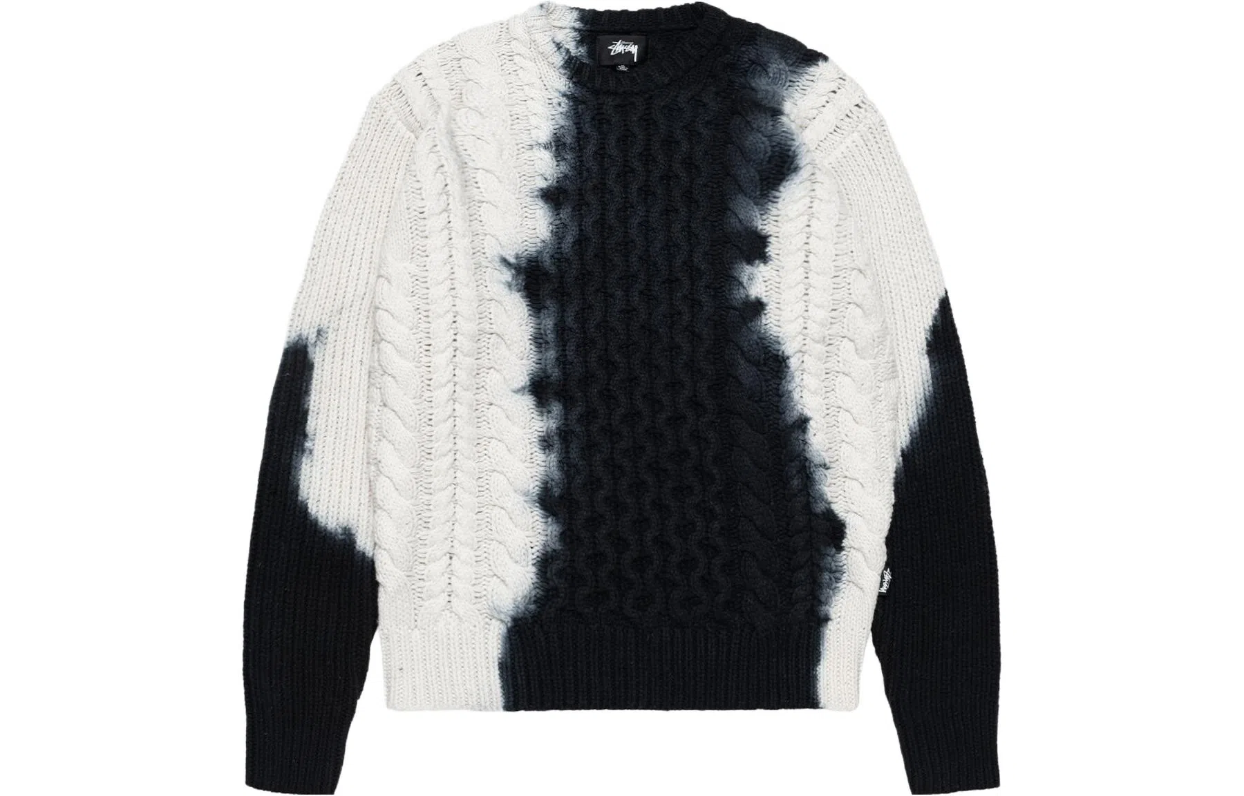 Stussy FW23 TIE DYE FISHERMAN SWEATER