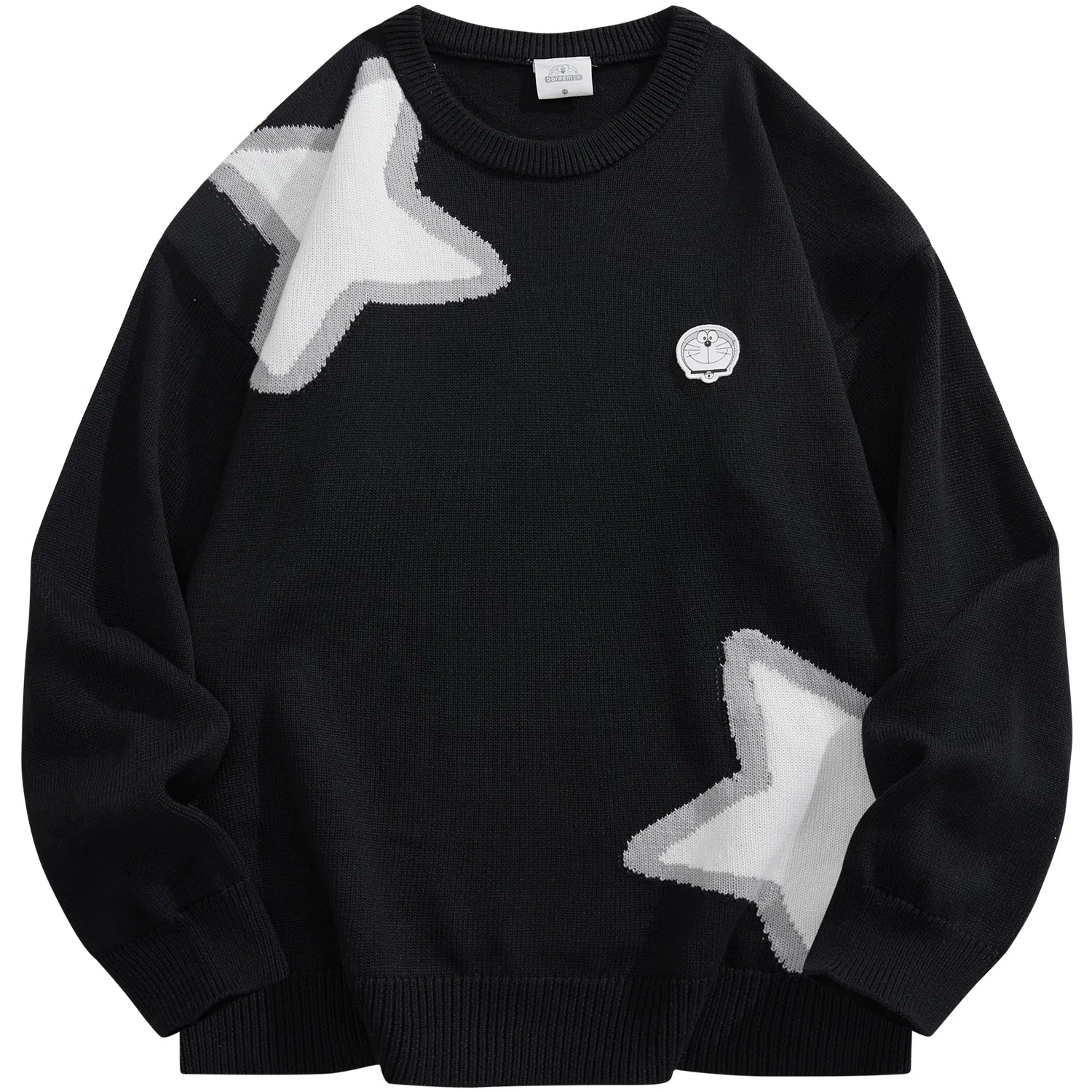 Doraemon Star Logo Knit Sweater