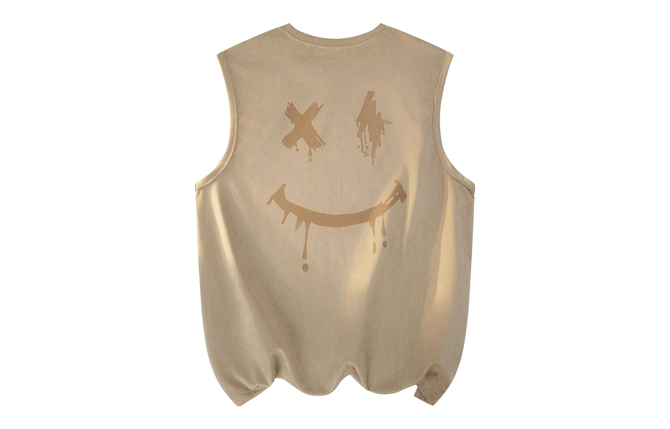 LA'T.WEEKEND Devil Smile Sleeveless Vest