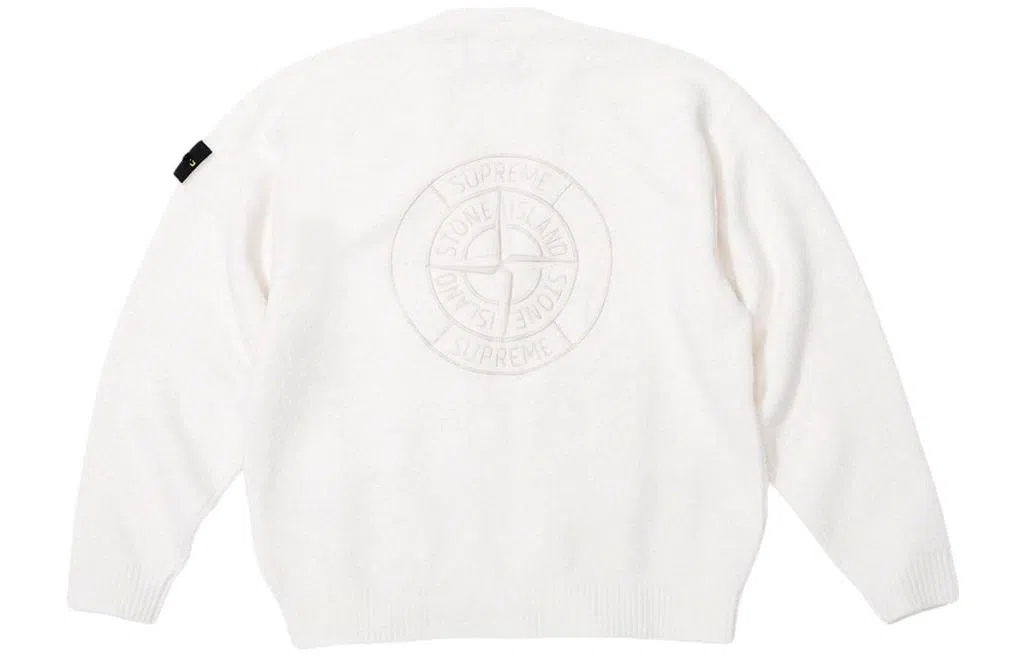 Supreme x Stone Island FW23 Bouclé Cardigan