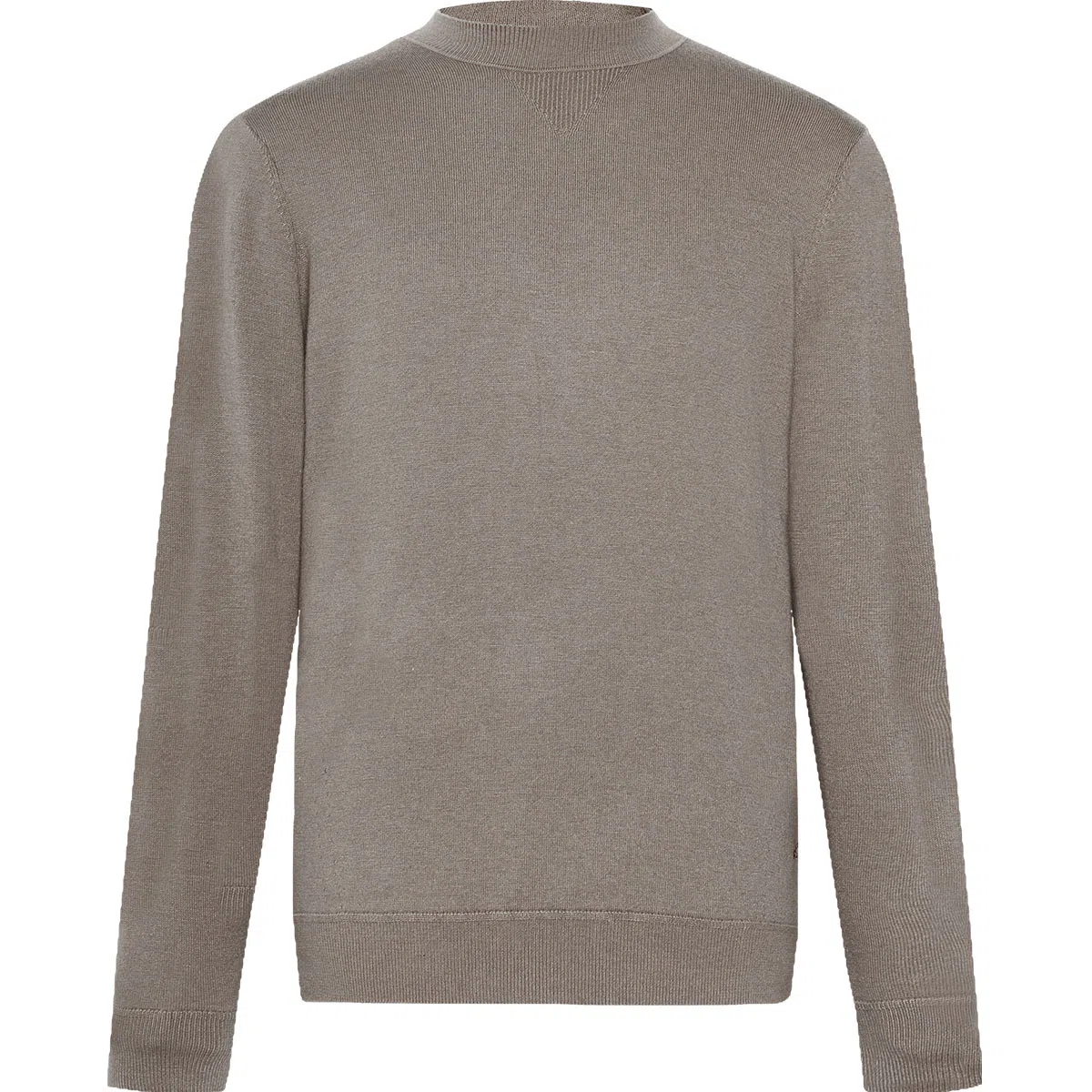 利郎 半高领保暖打底商务休闲纯色修身套头极简风可机洗羊绒衫 男款