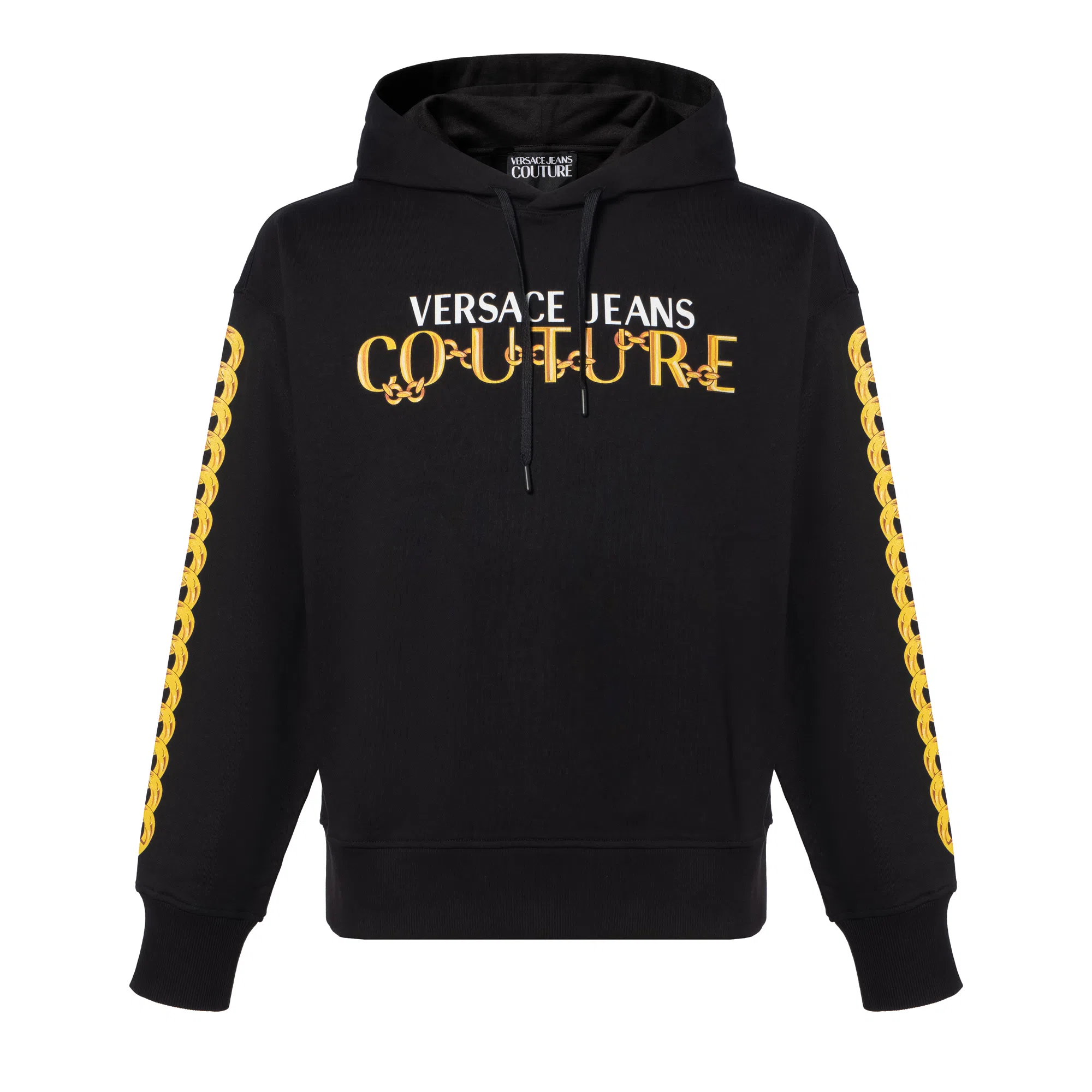 Versace Jeans Hooded Sweater Black