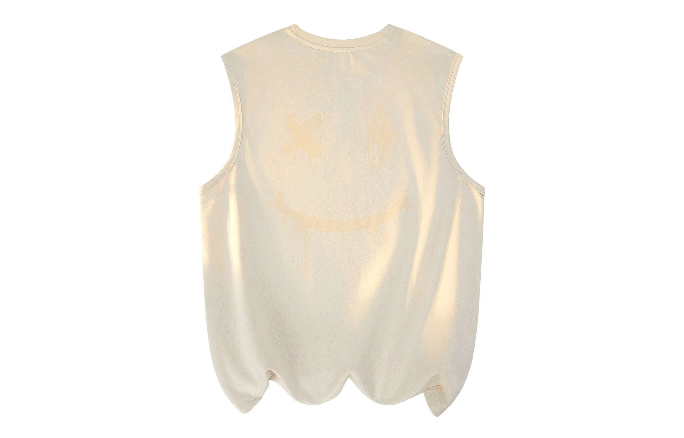 LA'T.WEEKEND Devil Smile Sleeveless Vest