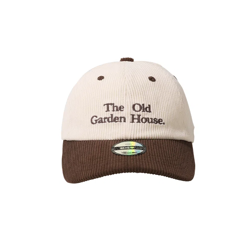 杨同学 百搭韩版灯芯绒显脸小 棉 鸭舌帽 男女同款情侣款