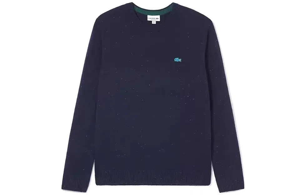 Lacoste Navy Crewneck Sweater