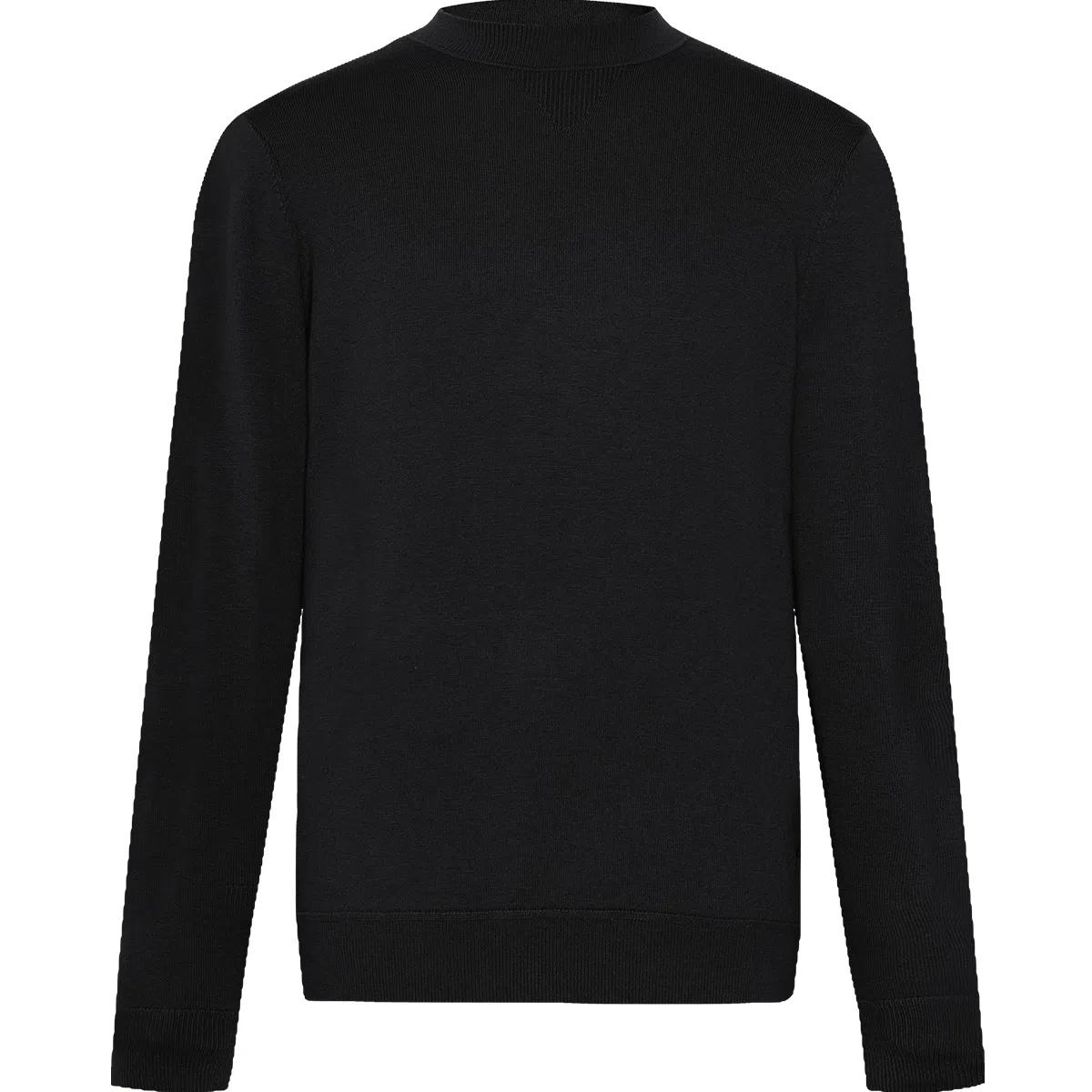 利郎 半高领保暖打底商务休闲纯色修身套头极简风可机洗羊绒衫 男款