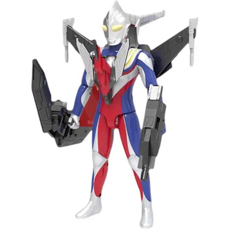 灵动创想 奥特装甲合体第一弹 迪迦奥特曼 拼装模型