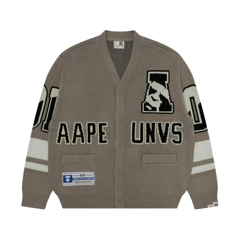 Aape FW23 V-Neck Knit Sweater