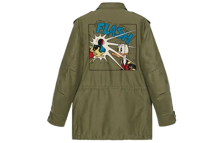 GUCCI x Disney Olive Green Jacket