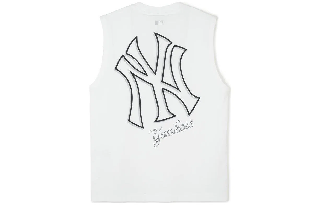 MLB Yankees Logo Tank Beige