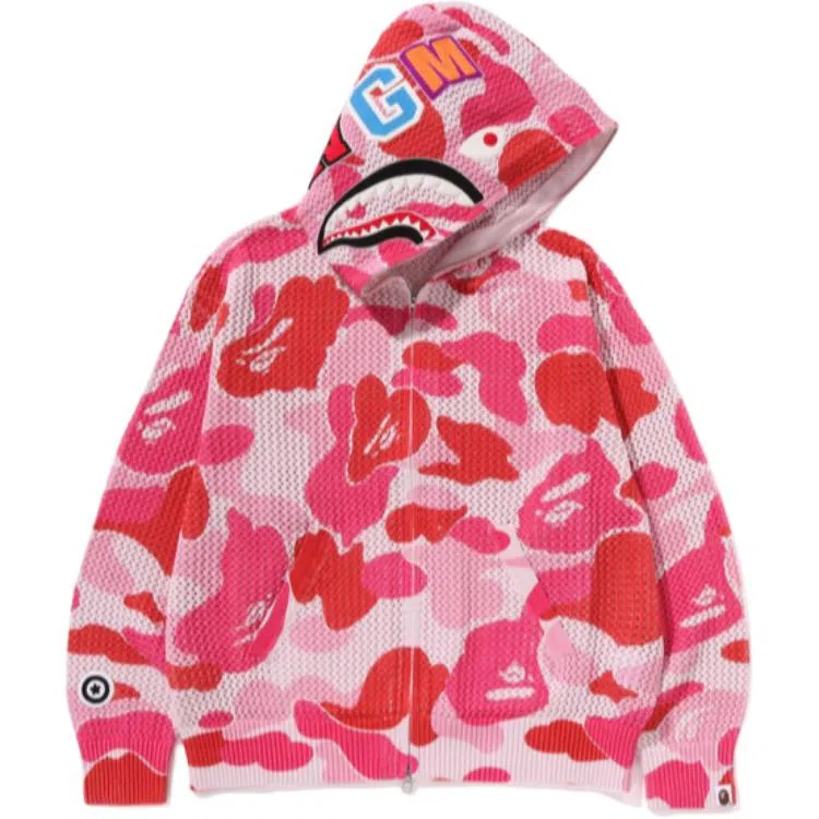A BATHING APE ABC Camo Shark Hoodie