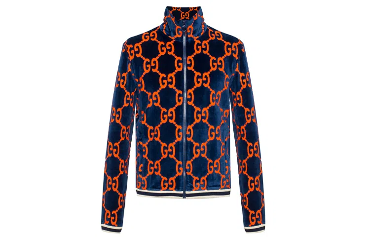 Gucci Logo Jacket Orange