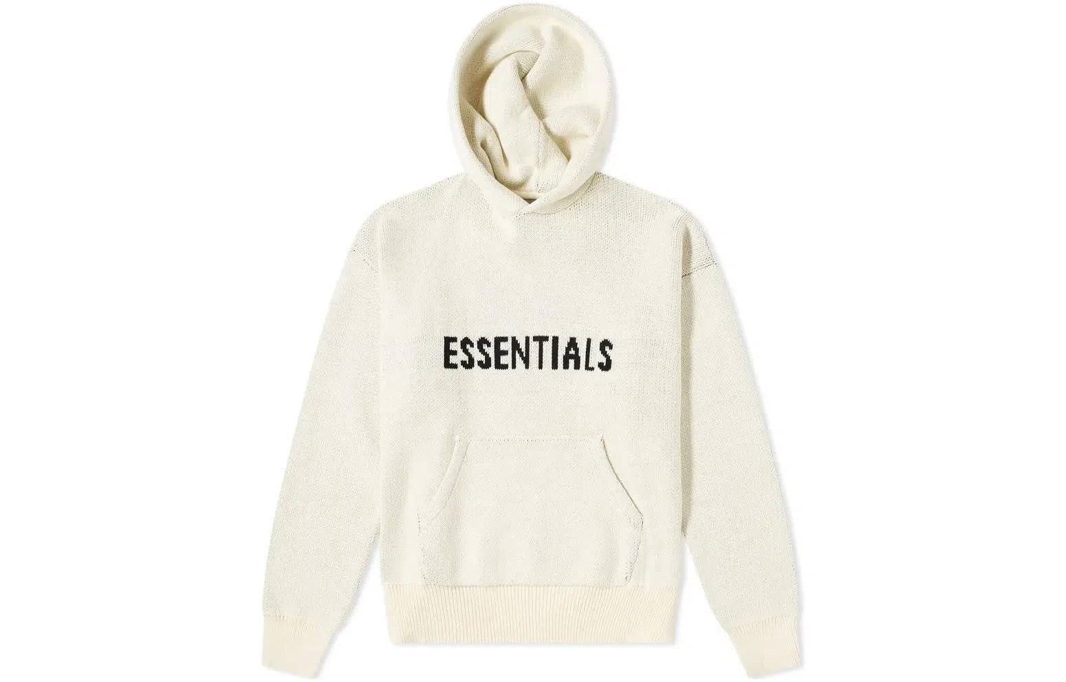 Fear of God Essentials Knit Hoody Buttercream