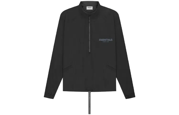 Fear of God Essentials SS21 Half Zip Track Jacket Stretch Limo