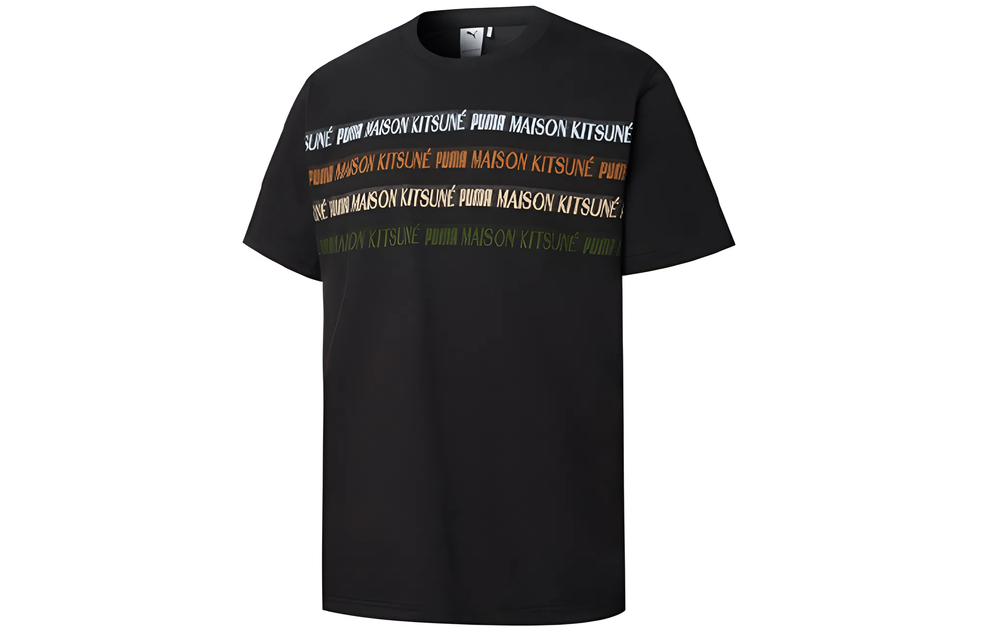 Puma x Maison Kitsune Engineered Tee Black