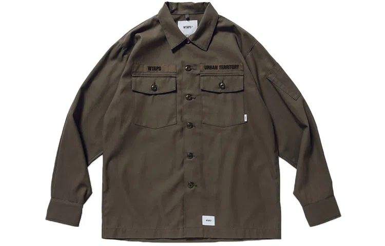 WTAPS SS21 BUDS LS COTTON. TWILL