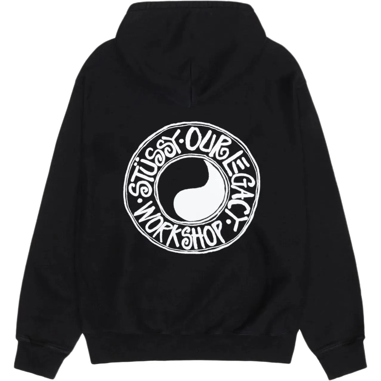 Stussy x OUR LEGACY FW24 WORK SHOP BUANA HOODIE PIGMENT DYED logo