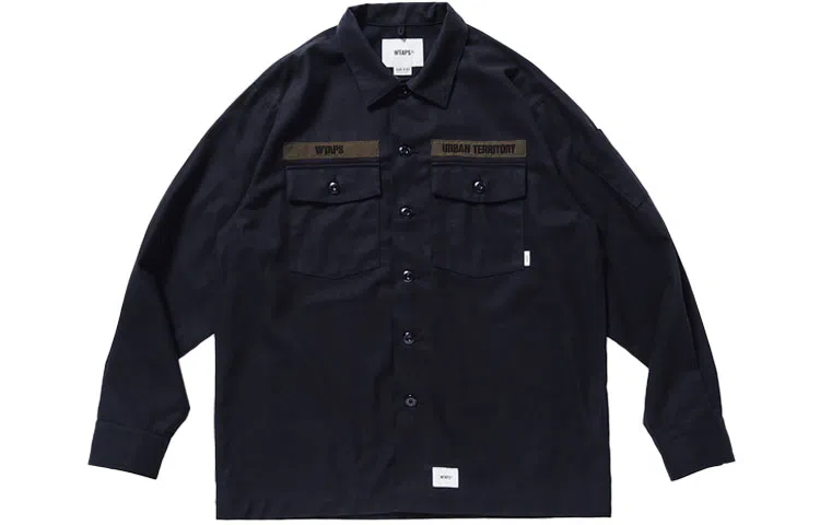 WTAPS SS21 BUDS LS COTTON. TWILL