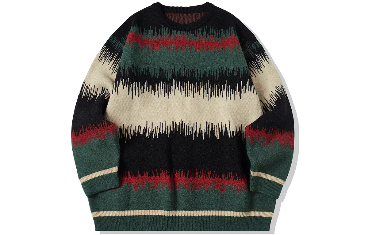 EPTISON Vintage Striped Sweater