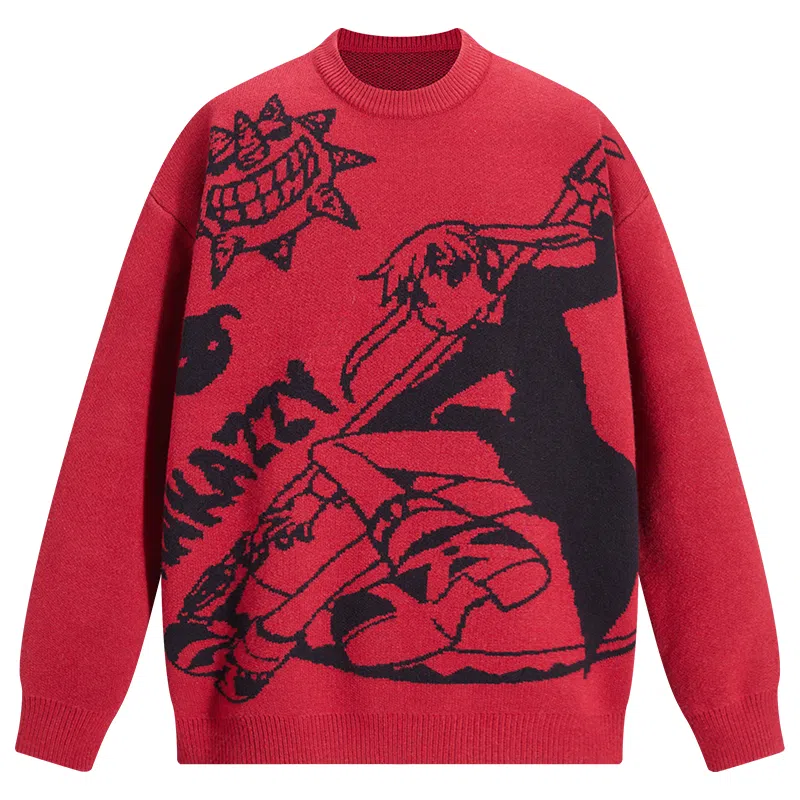 KAKAZZY Sweater Burgundy