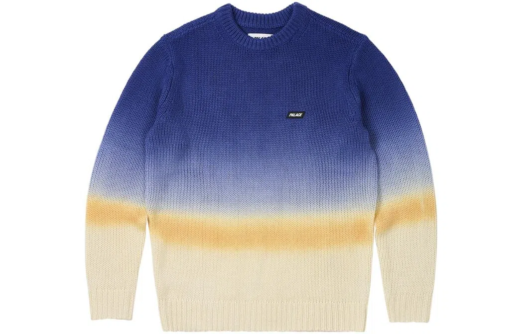 PALACE FW23 GRADIENT DYE RIB KNIT Logo