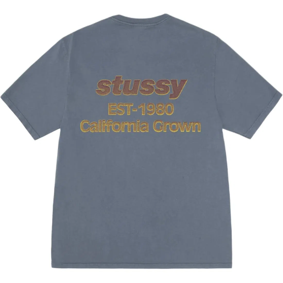 Stussy SS25 CALIFORNIA GROWN TEE PIGMENT DYED logoT