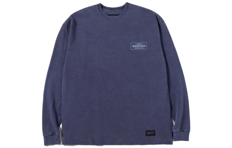 NEIGHBORHOOD FW23 PIGMENT DYED CREWNECK LS