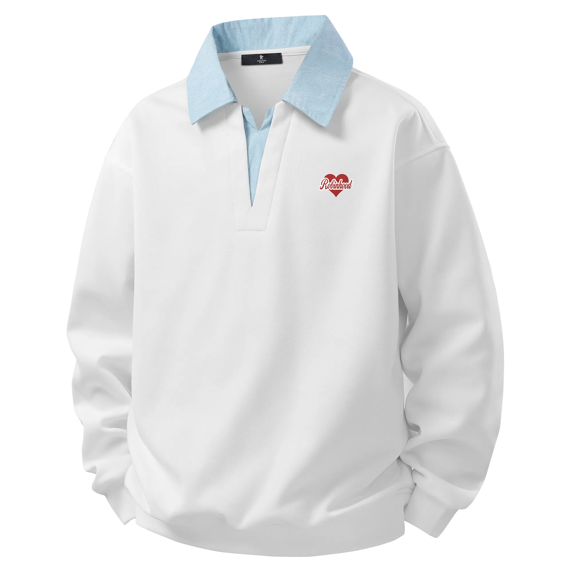 ROBINHOOD Heart Logo Sweatshirt