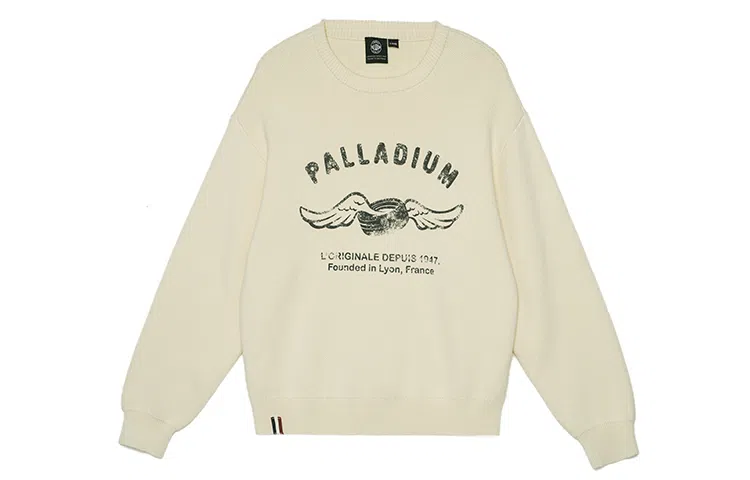 Palladium Classic Print Knit Sweater Grey