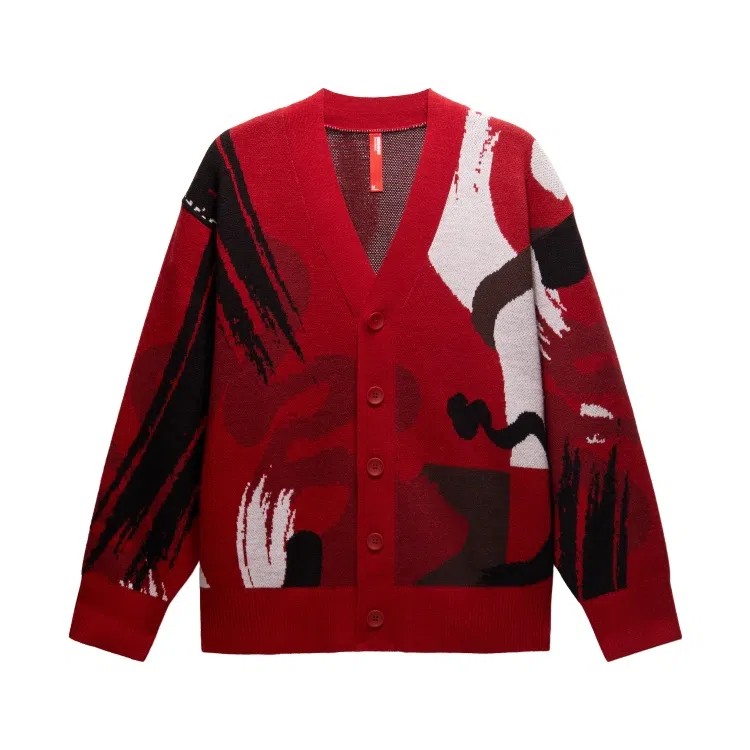 Bananain x Zhu Jingyi Red Plan Collection Cardigan