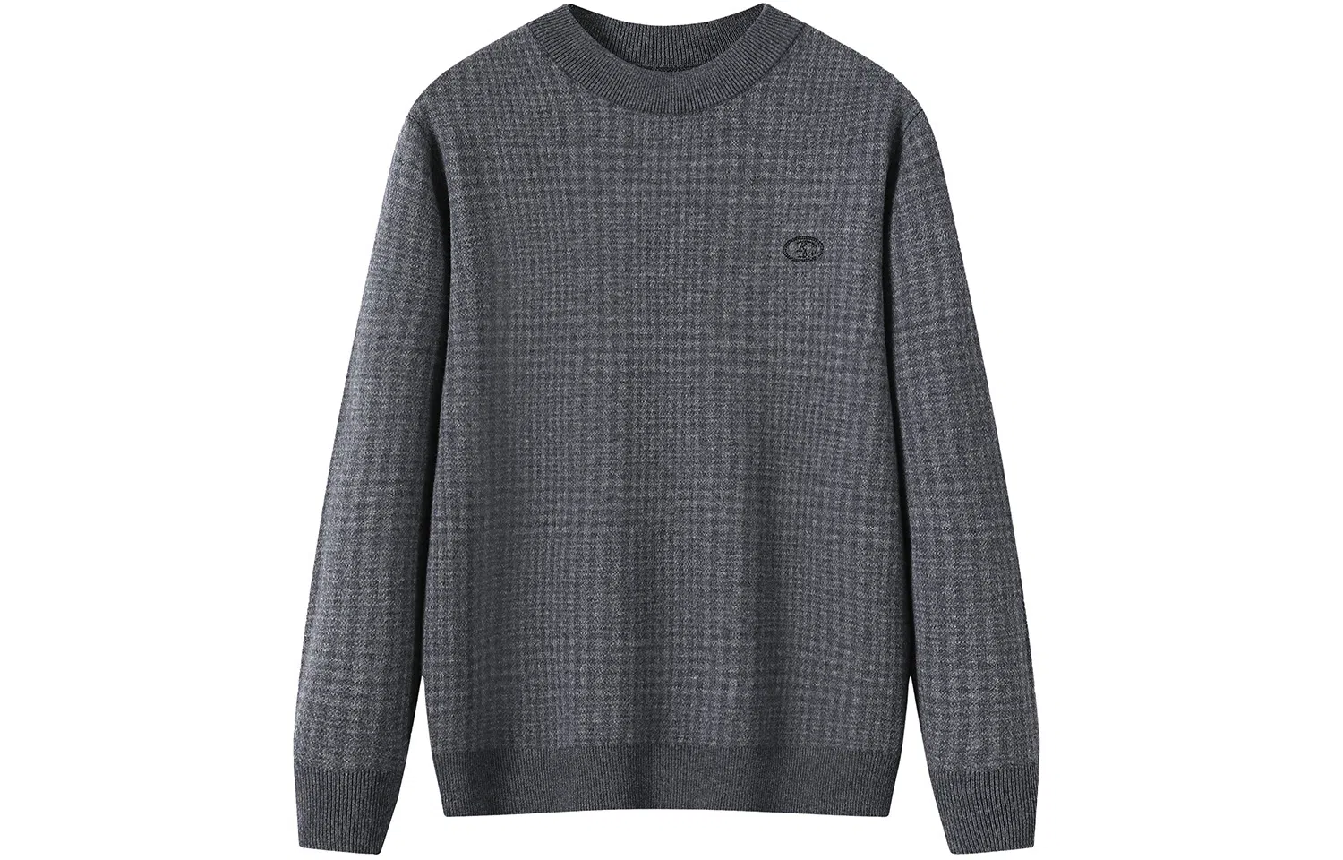 恒源祥 厚款保暖半高领针织毛衣 男款