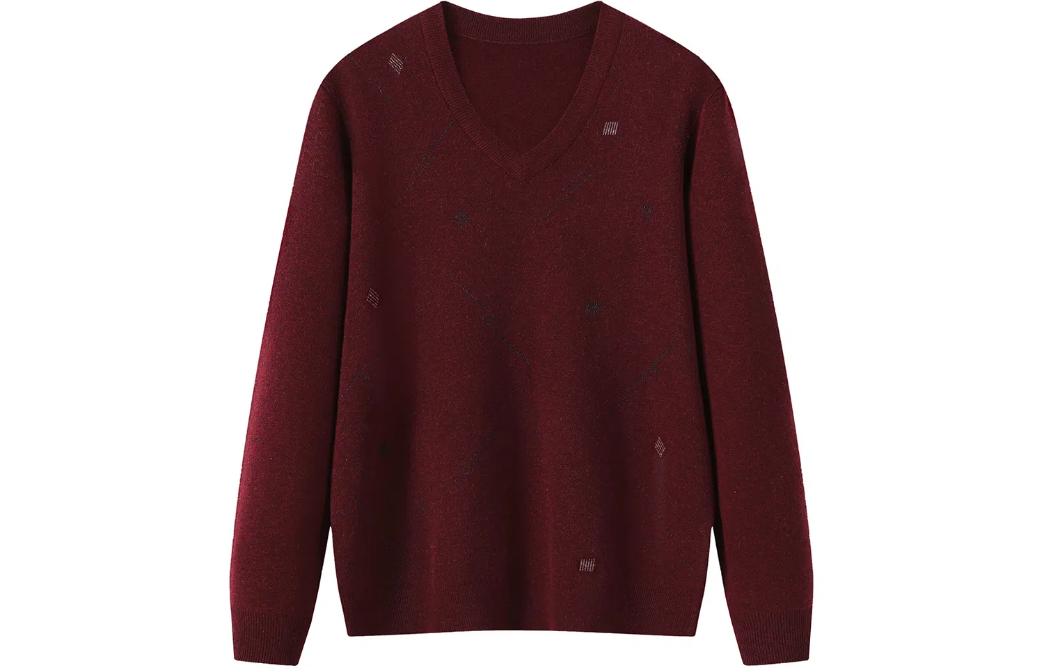 恒源祥 打底长袖加厚羊毛针织毛衣 男款