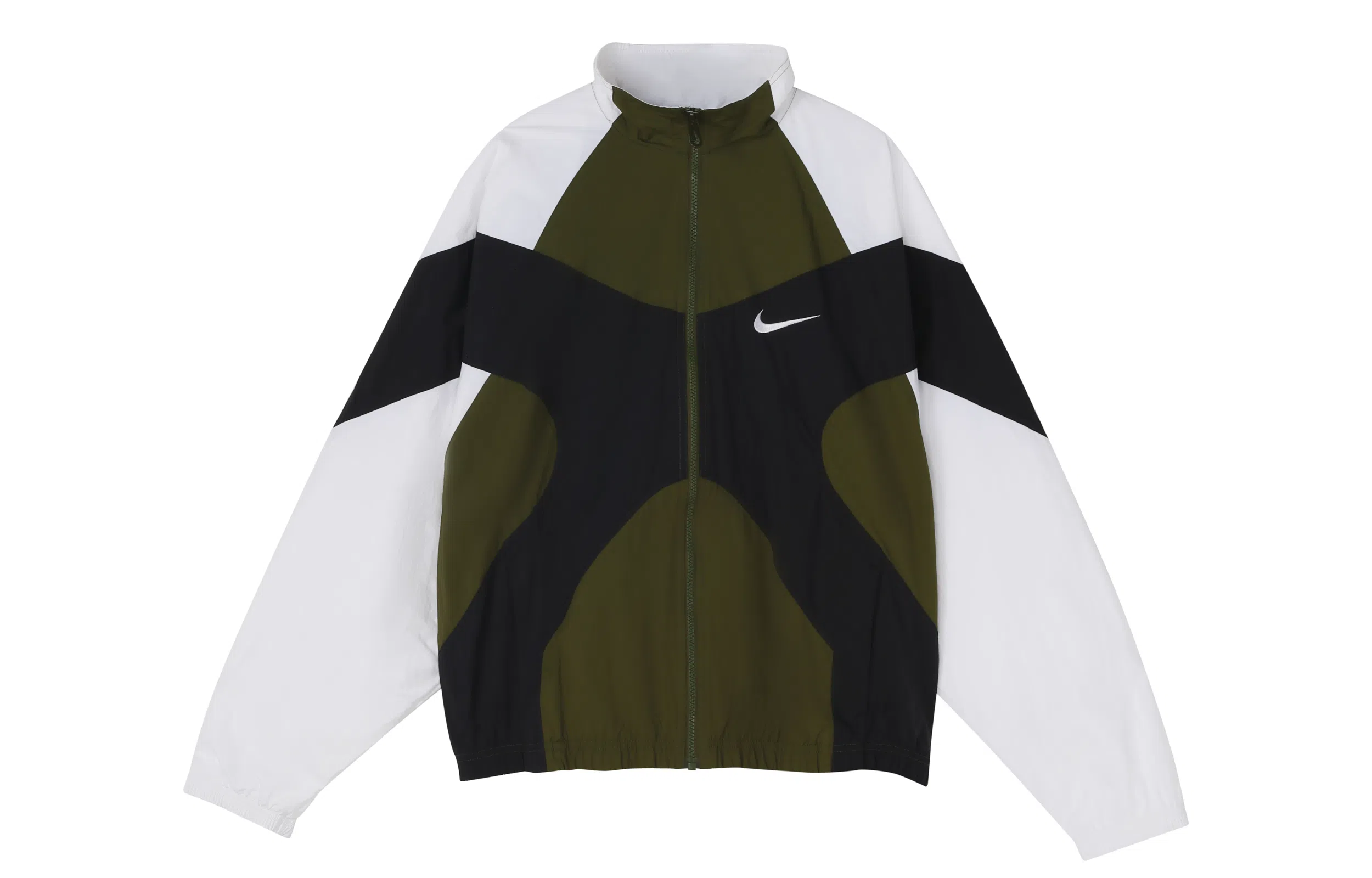 Nike Sportswear Woven Zip Jacket Military Green