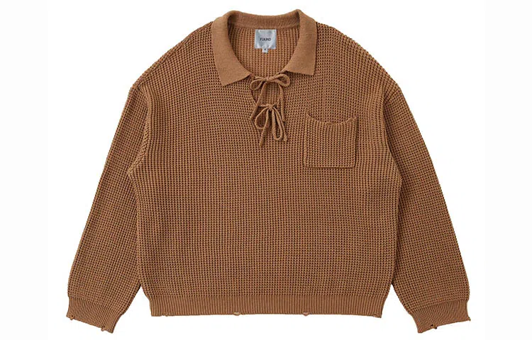 Profound Vintage Knit Sweater Brown