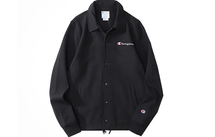 Champion Coach Jacket Black