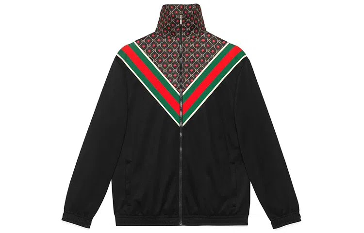 Gucci GG Star Print Knit Jacket