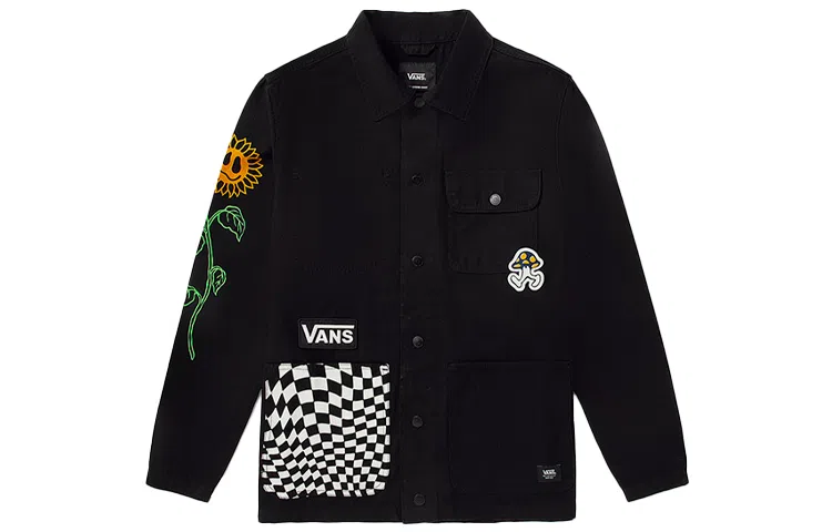 Vans Checkerboard Work Jacket Black